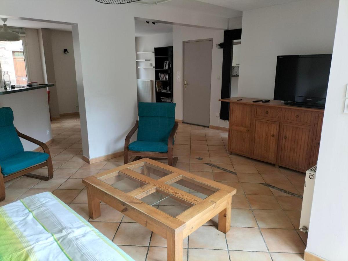 Appartement Au Centre Ville Avec Un Beau Jardin Prive Ланьон Екстериор снимка