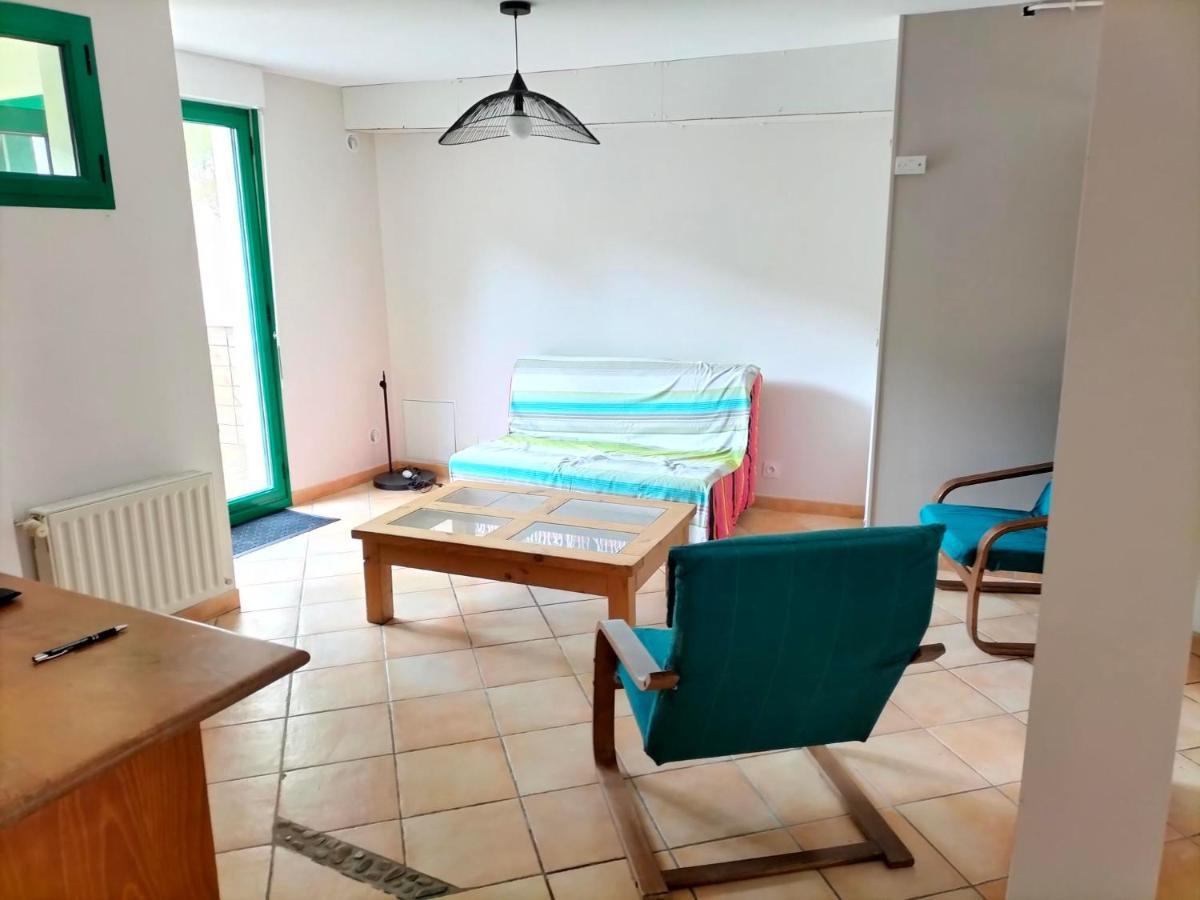 Appartement Au Centre Ville Avec Un Beau Jardin Prive Ланьон Екстериор снимка